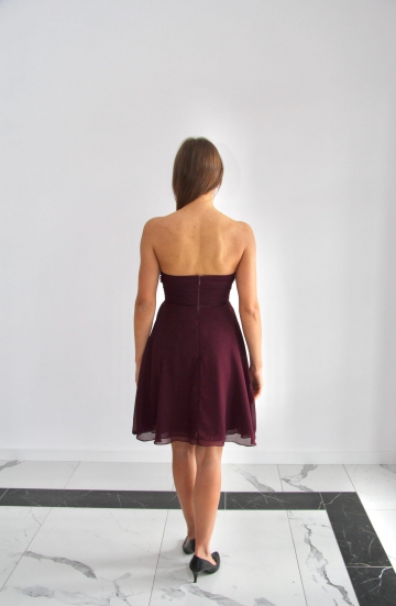 Sukienka balowa Burgund DIANA Rokado Sukienka balowa Burgund DIANA Rokado