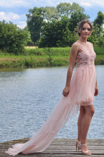Sukienka na lato Julia Różowa Sukienka na lato Julia Różowa